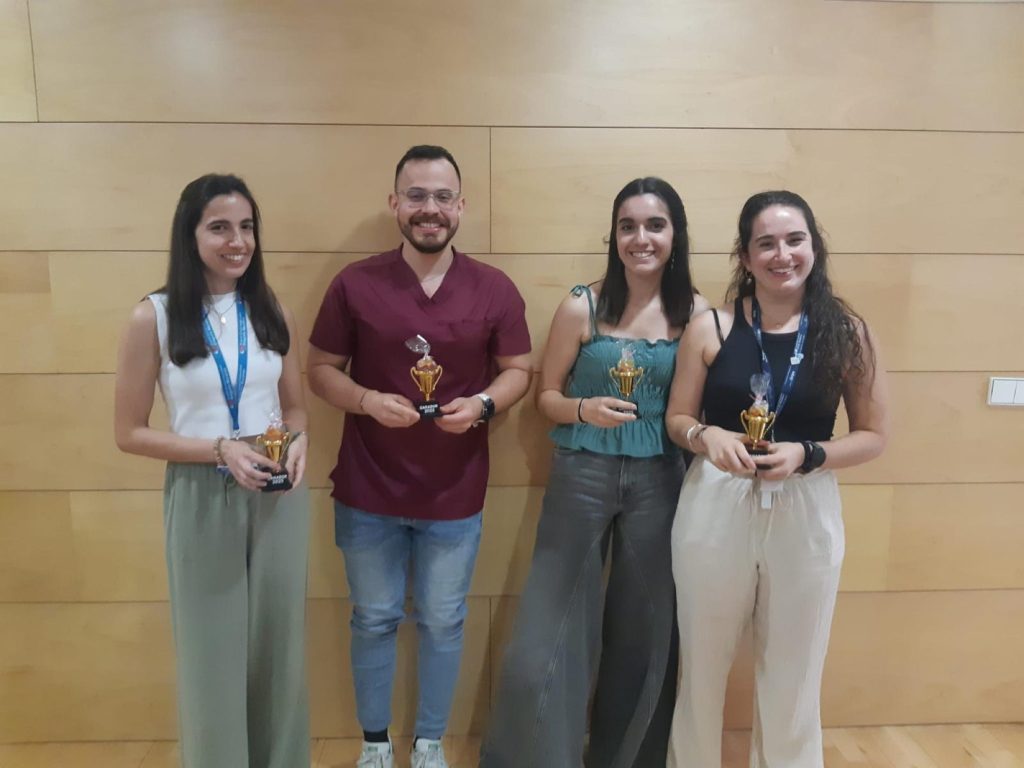 Ganadores del Inmunochallenge en el I Encuentro de Residentes